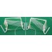 Subbuteo Andrew Table Soccer Professional Zeus II Goals with Green White Nets